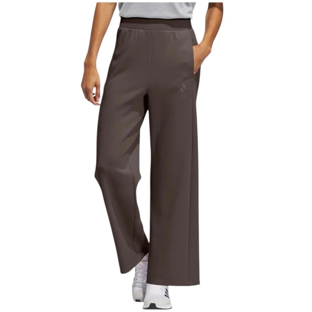 Adidas Women's Active Wide Leg Pant, Grey, Size: Medium, NWOT